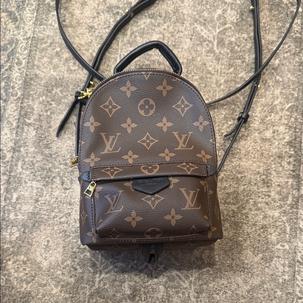 Brown Monogram Mini Backpack - image 1